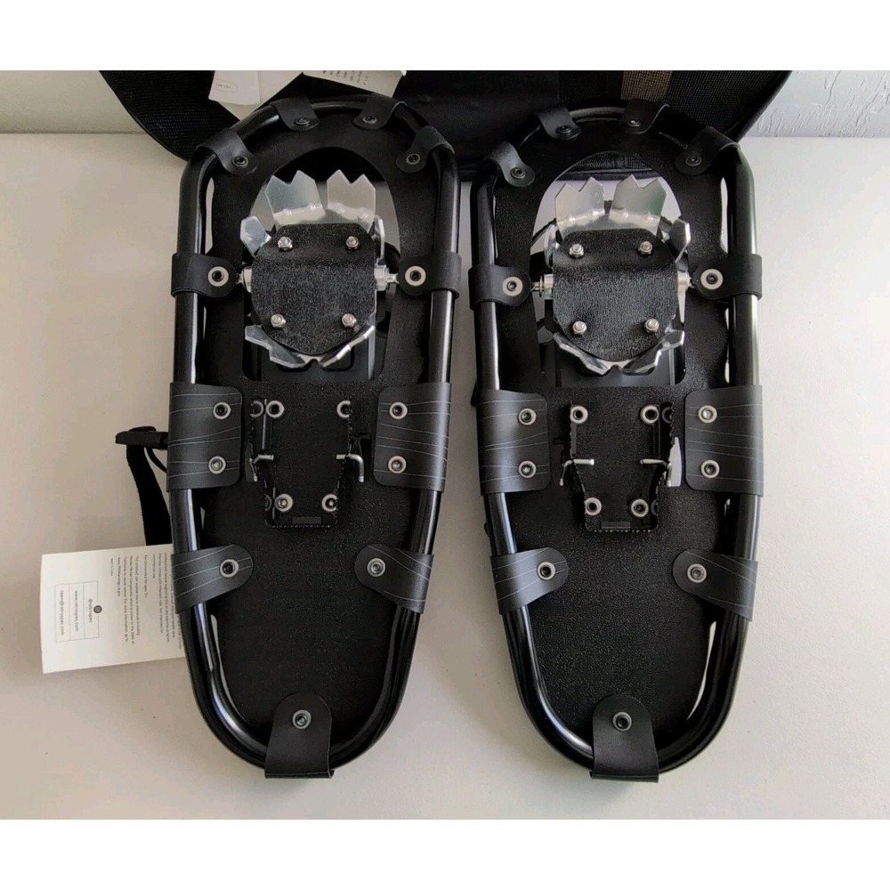 Retrospec Drifter Snowshoes for Unisex - Aluminum Alloy Frames 8"x21" 80-120 Lbs - Picture 4 of 7